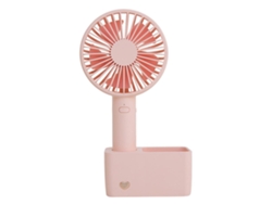 Ventilador De Cuello Portátil, Mini Ventilador Manos Libres, 3 Velocidades De Viento, Recargable Por Usb.