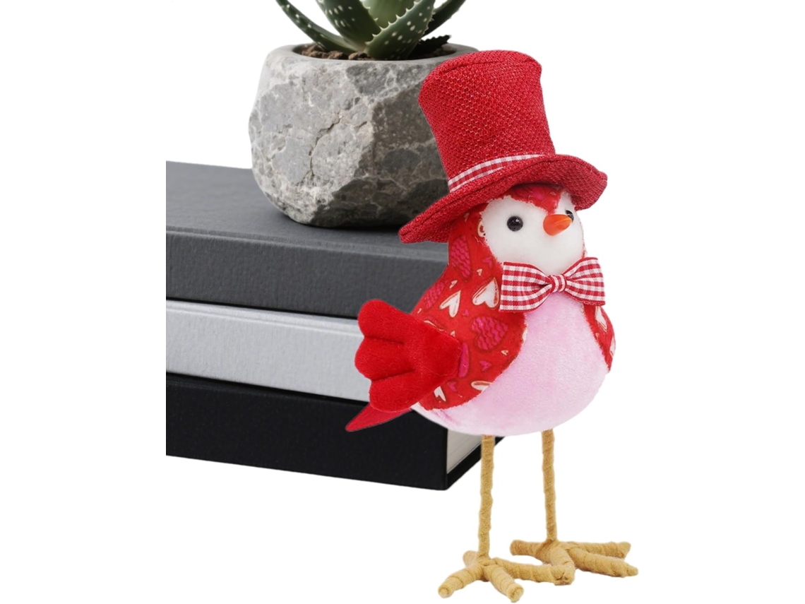 Estatua De Pájaro, Día De San Valentín, De Pie, Decoración De Mesa, Figura Artística, Para Dormitorio, Lugar De