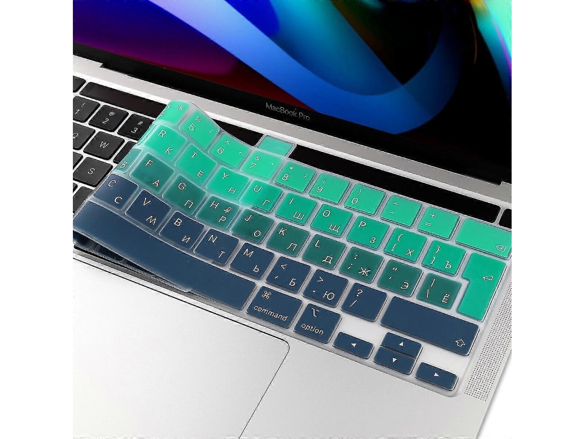 Protectores de teclado para MacBook, funda de silicona Everley891