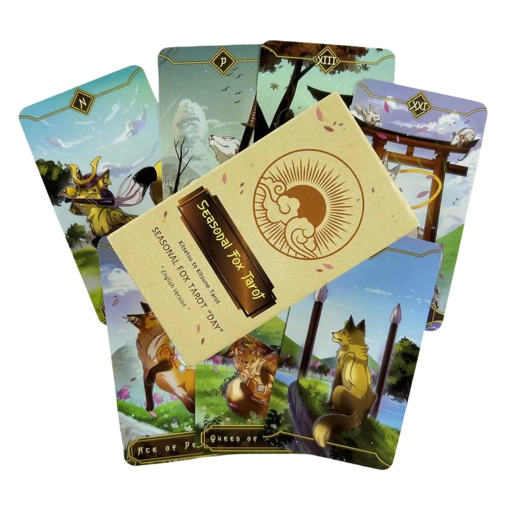 Tarot Kitseysu To Kitsune MDUG (78 cartas, versión en inglés)