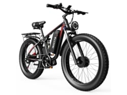 Bicicleta Eléctrica DUOTTS S26 750Wx2 50km/h 26'' 48V 19.2Ah 120km