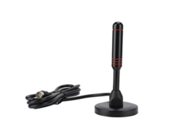 Antena de TV digital (DVB-T HDTV, antena de varilla de aluminio de 1,5 m)