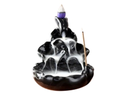 Baok - Quemador de incienso de cerámica antigua con sistema de retorno para relajación, meditación, uso doméstico, café y como ayuda para conciliar el sueño.