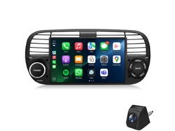Autorradio Para Fiat 500 2007-2015 Android, 2gb+64gb, Carplay, Gps, Dsp, Rds, Bt, Cam