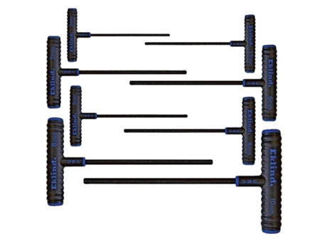 EKLIND Juego 8 llaves T Power Punta Hexagonal 2-10 mm EKLIND