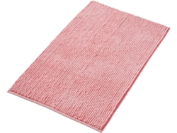 Alfombrilla Antideslizante - Combinable Como Set - Chenilla Lavable - Para Ducha, Baño Y Sanitario - Rosa - 40x60 Cm