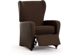 Funda de Sillón Relax EYSA Premium Bronx Tejido Multielástico (75 x 90 x 100 cm - Poliéster - Marrón)