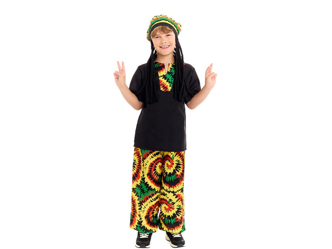 Disfraz de Rastafari Jamaicano para niño