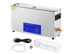 Máquina de limpieza ultrasónica de 10L con temporizador, calefacción y 300W Tekmaquinas