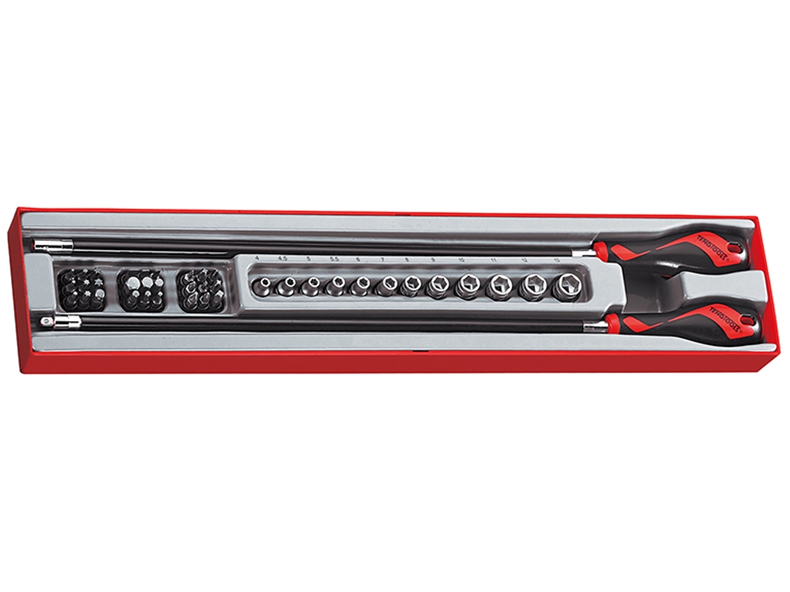 TENGTOOLS 263040107 Juego Destornillador Flexible Y Puntas Ttxmd41N 41 Pzas