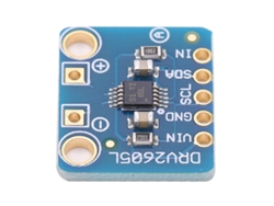 Módulo Controlador De Motor Drv2605l De 18x17x2 Mm, Placa Controladora Para Zumbador Vibratorio Táctil.