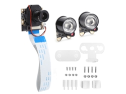 Módulo De Cámara Hd De 5mp Para Raspberry Pi Con Conmutación Automática Ircut Y Luz Infrarroja