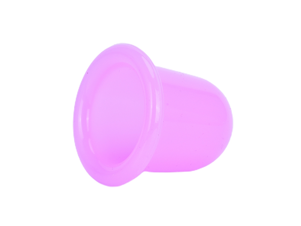 (morado) Copa De Masaje De Silicona Con Ventosa Al Vacío