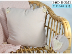 Almofada Con Franjas Bege 45*45 Cm BOD HOME