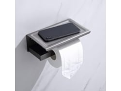 Toallero Accesorios De Baño Gris Gancho Para Bata Plataforma