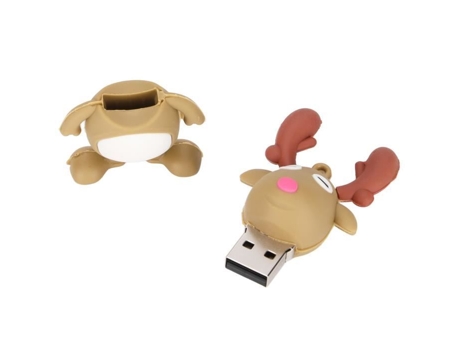 HURRISE Memoria USB Disco Flash USB Ligero Portátil Seguro Confiável Exquisito PVC USB Flash Drive Almacenamiento de Computadora