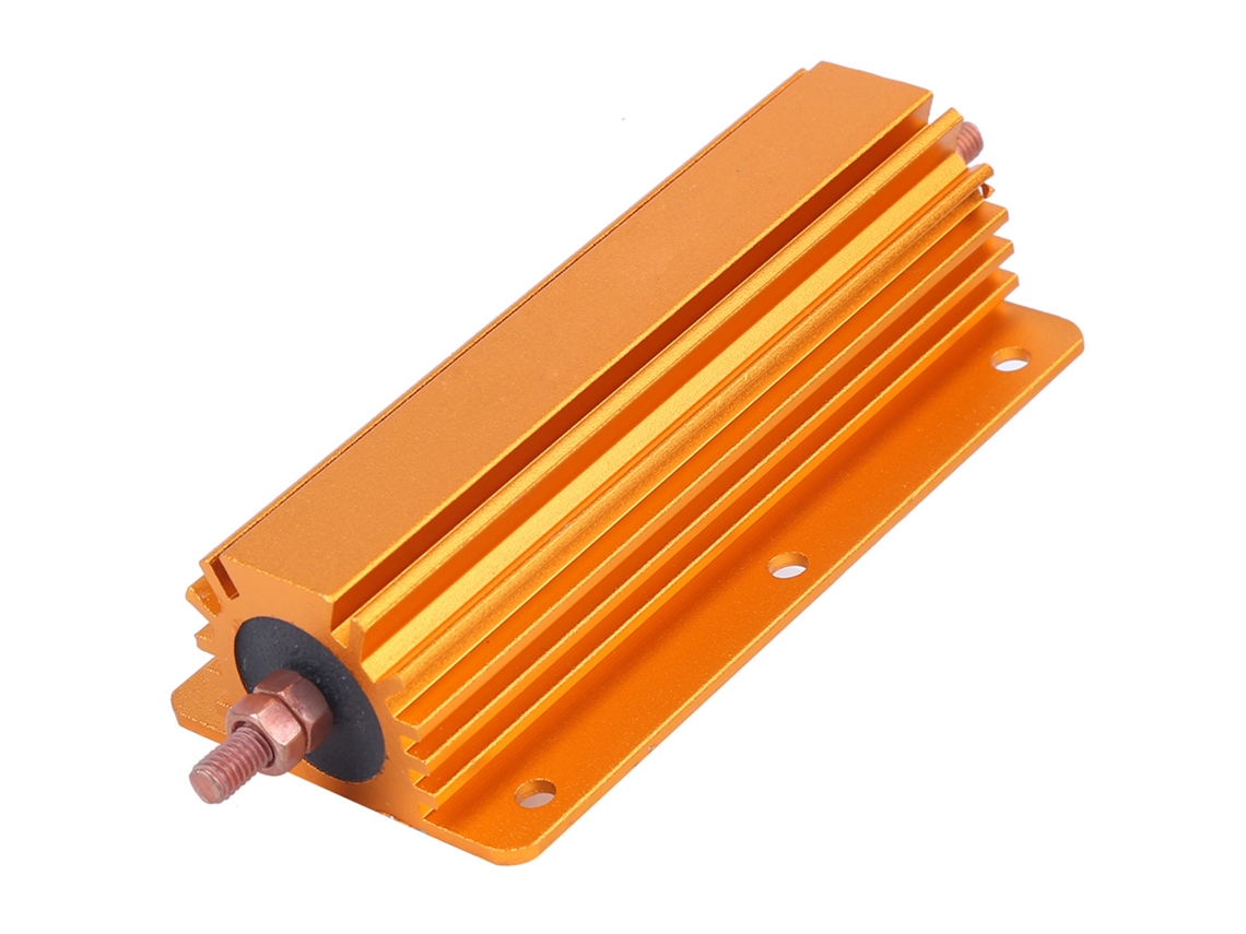 Resistencia Rx24 200w 1r De Cáscara De Aluminio Oro Para Fuente De Alimentación Sensor Escenario Audio