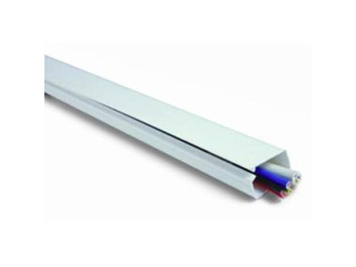 Canaleta adhesiva blanco 28x15mm. tira 2mt.