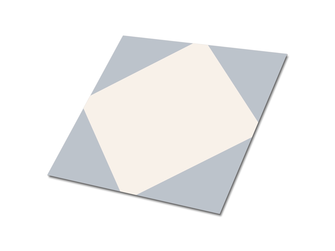 Panel decorativo de PVC Espelharte (9 pcs 30x30 cm - Gris, Diamante)