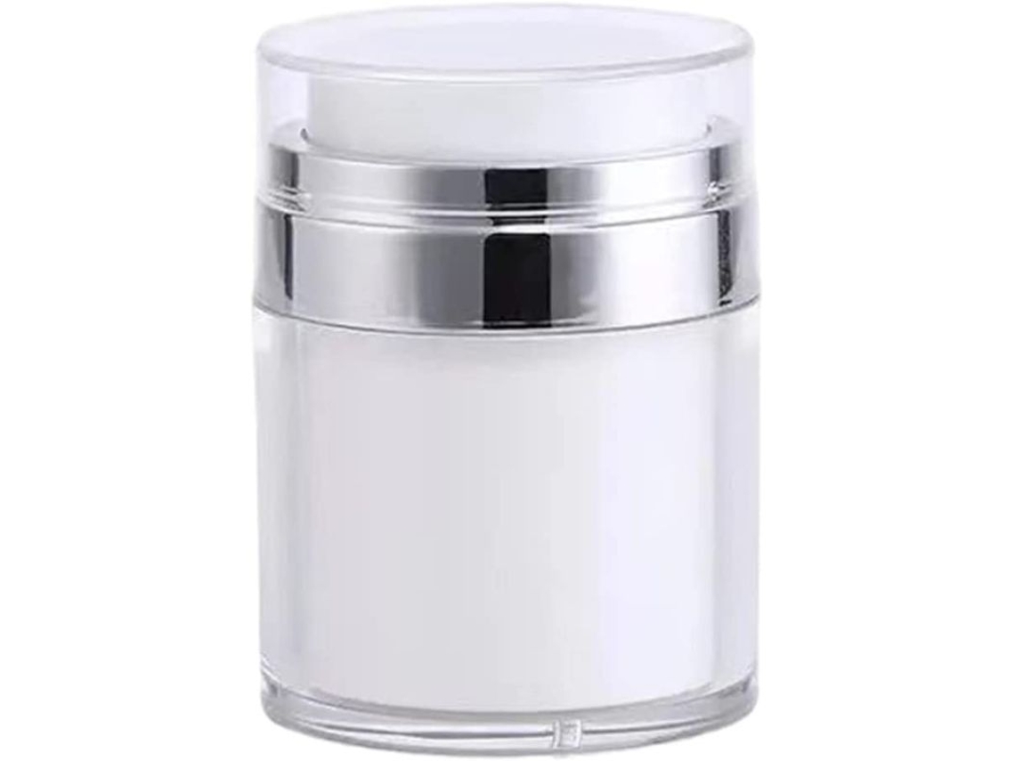 1 Unidad De Botella Vacía Recargable Con Bomba De Aire De 30 Ml, Botella Portátil Para Crema Y Envase Cosmético.