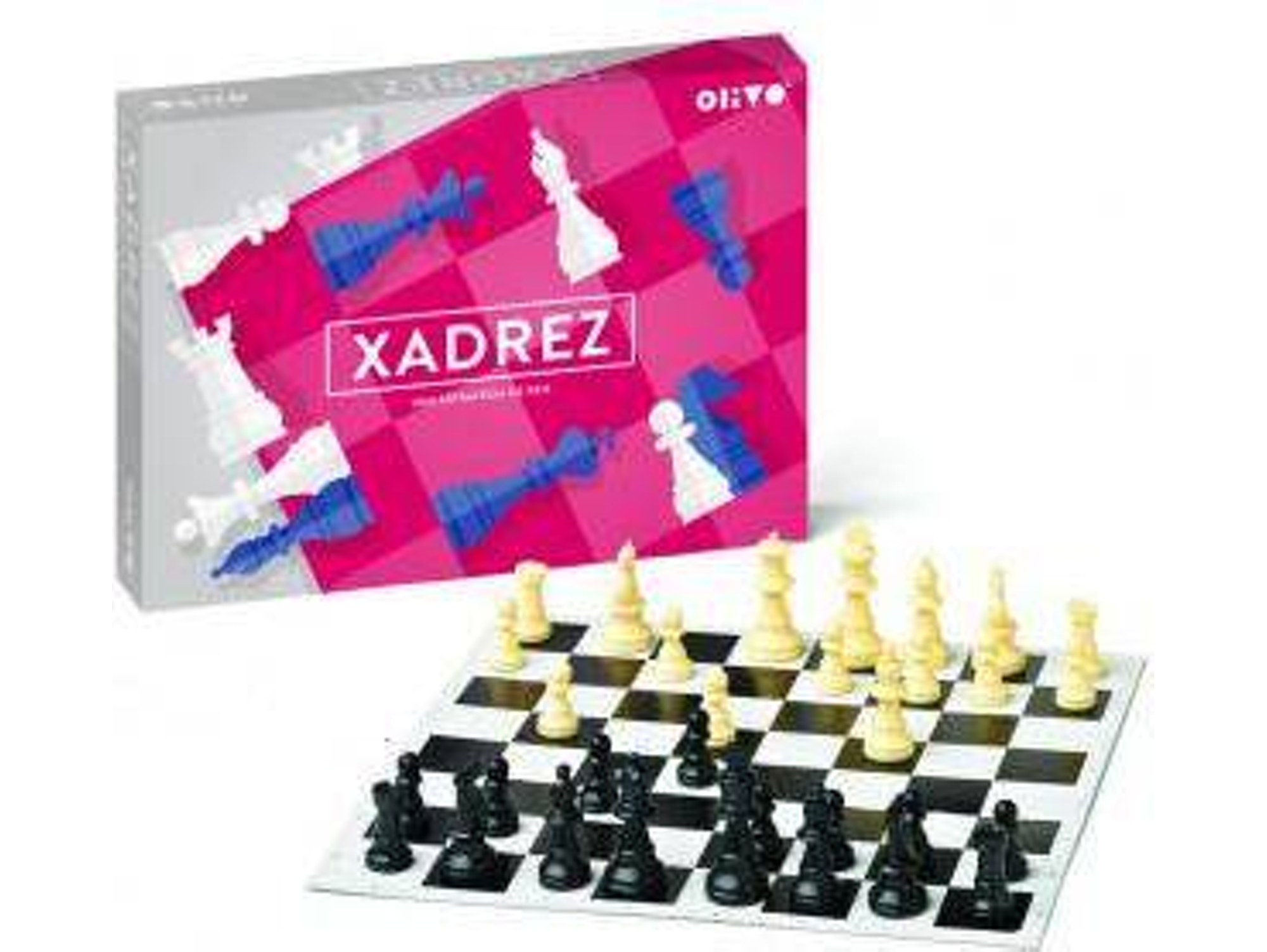 Juego de Ajedrez OLIVO Blanco (Edad Mínima: 8)