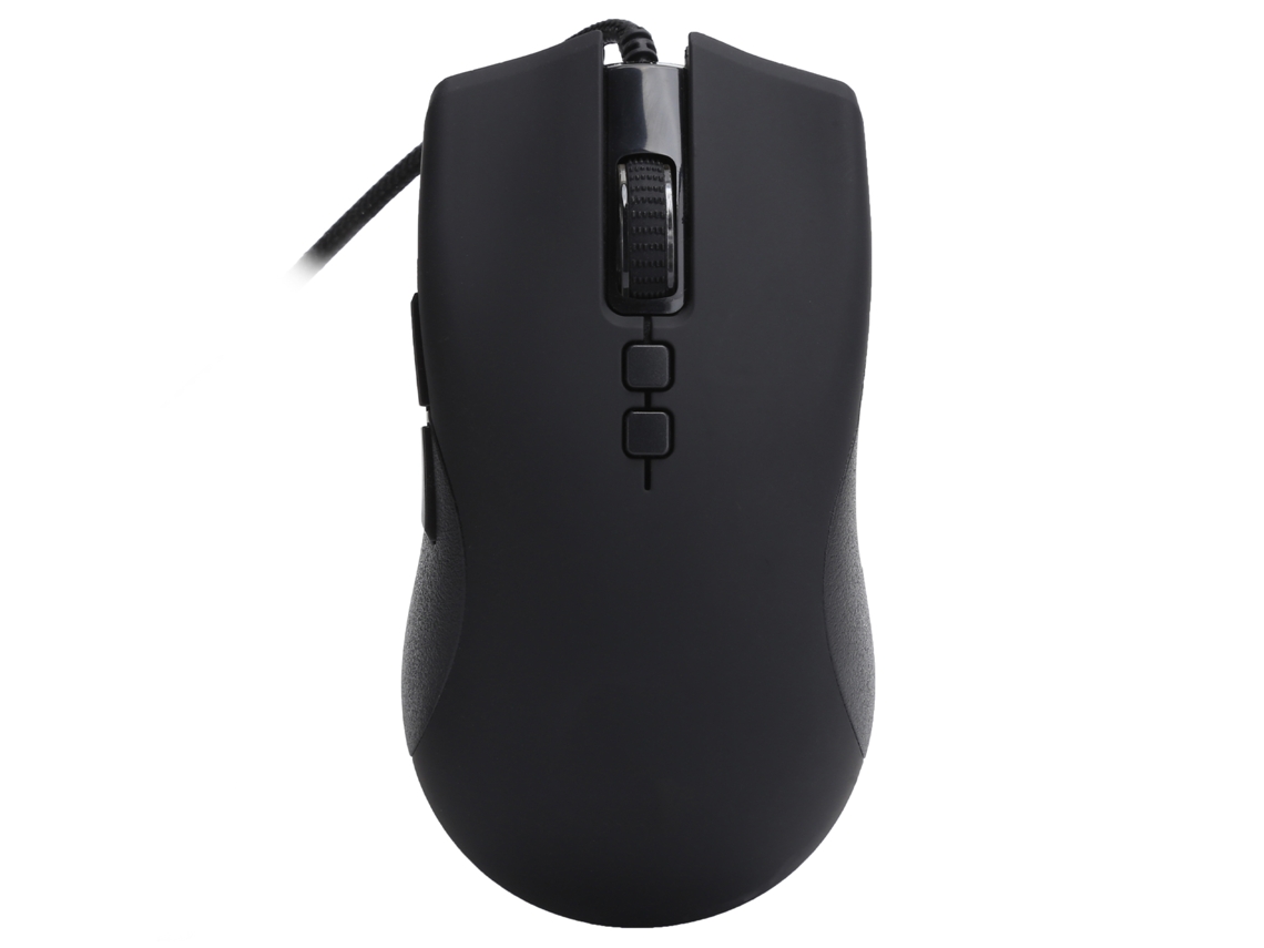 Ratón Para Gamers Hxsj A883 Rgb Con Cable, 6400 Dpi, Ergonómico, 7 Teclas, Negro, Plug And Play.