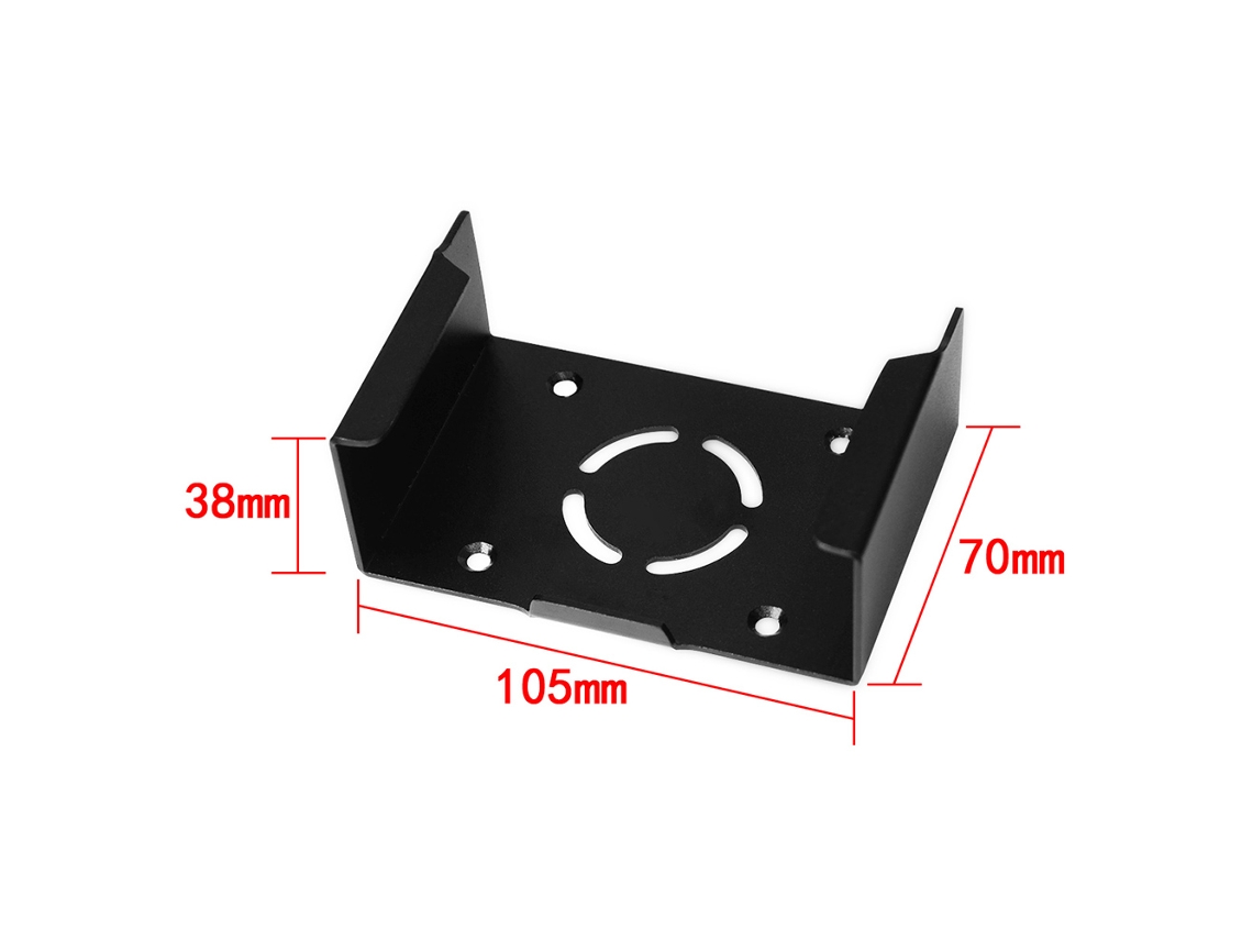 Soporte de pared Aetheria para Apple TV, compatible con todos los modelos, fabricado en aleación de aluminio.