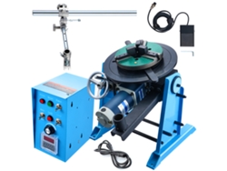 Posicionador de soldadura rotatorio Succebuy de 50 kg, mesa giratoria de 0 a 90 grados, 0,5 a 6 RPM