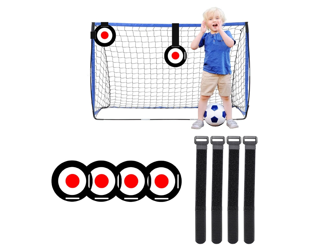 Juego de 4 piezas de tiros a portería para entrenamiento de fútbol, DAWNPAVILL | DAWNPAVILL