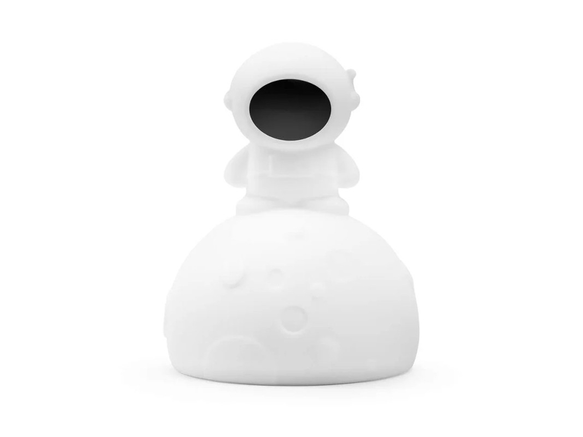 Luz Astronauta Silicone Yizhood 8 Colores Sin Hilo Control Blanco