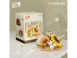 Bloques de construcción Serie Animales Flores Mariposa, Kit Creativo Insectos, Decoración Adultos Niños Aeuzwr