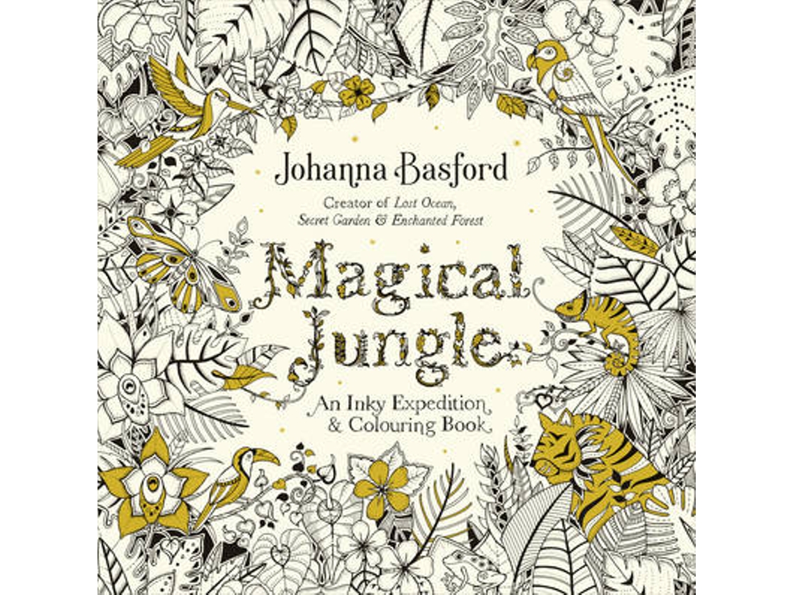 Libro Magical Jungle de Johanna Basford (Inglés)