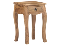 Mesita de noche VIDAXL Marrón Madera (28x28x45cm)