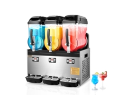 VEVOR Máquina Comercial para Hacer Granizados Batidos con Tanques de 12 L x 3