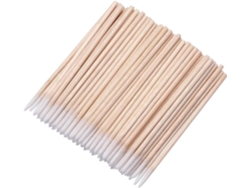 300 Micro Hisopos/cepillos De Algodón De Madera Para Pestañas, Cejas Y Maquillaje.