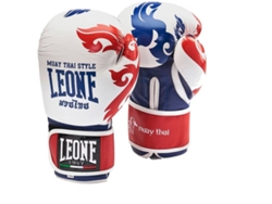 Guantes de Muay LEONE1947 Muay Thai Blanco (16 Oz)
