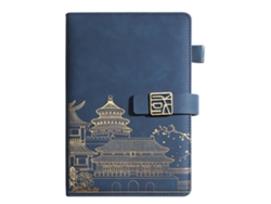 Cuaderno A5 de tapa dura con rayas, papel premium para notas Kofihety