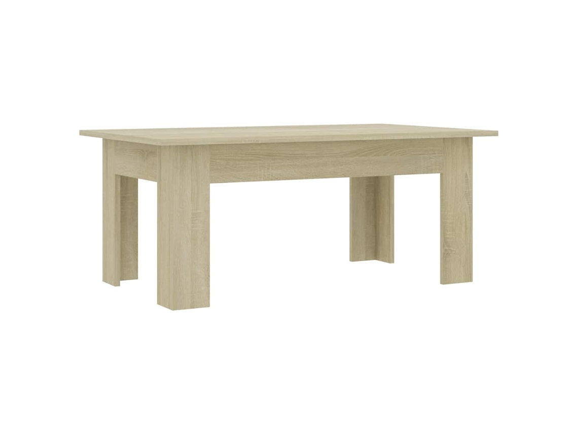 Mesa de centro de madera de roble MAISON EXCLUSIVE (100x60x42 cm)