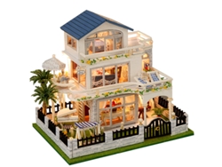 Modelo de casa DIY, modelo de casa europea
