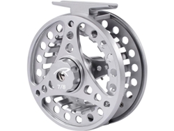 Carrete De Pesca Con Mosca De Aleación De Aluminio (plateado)