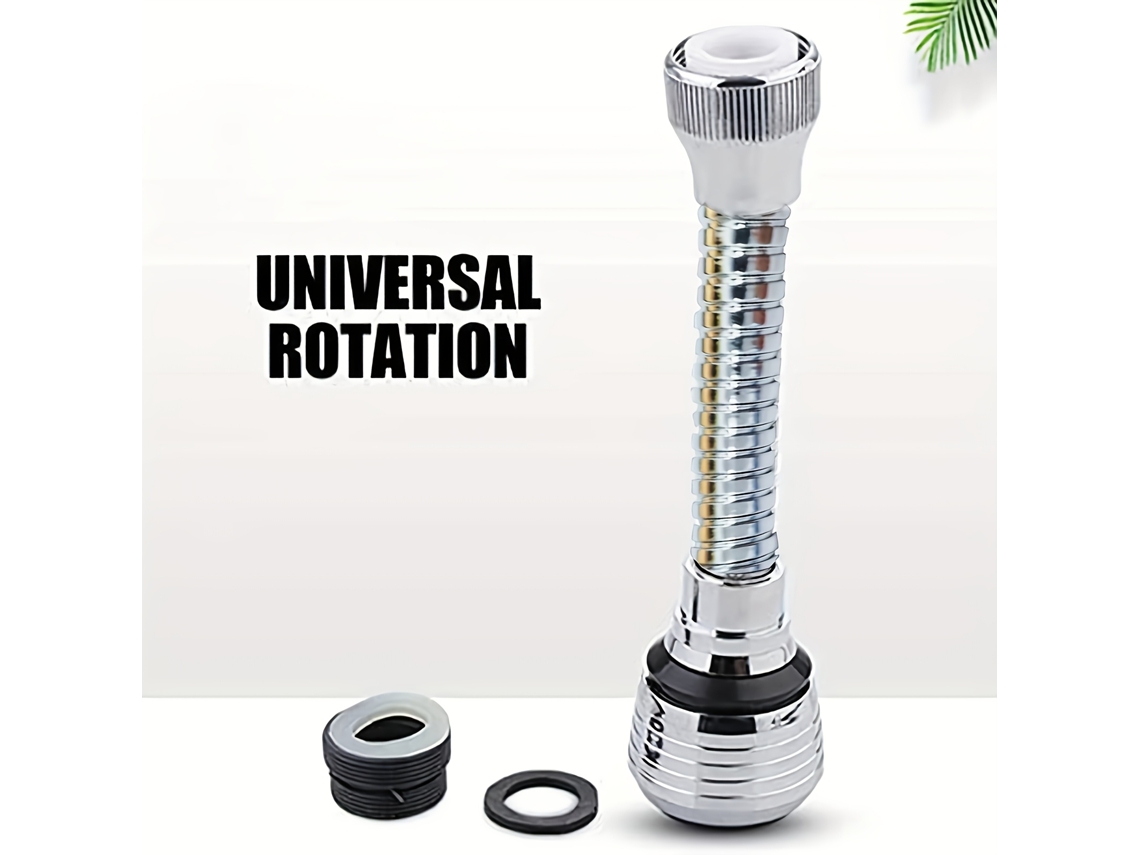 Cabezal Rociador Para Grifo De Cocina (manguera Incluida): Rotación De 360°, Aireador Ahorrador De Agua, Versátil, Duradero, Diseño Compacto