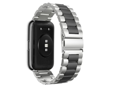 Correa Acero para Huawei Watch Fit 2 Cinzento y Negro
