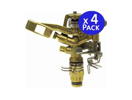 Aspersor Laton Sectorial 3/4 12 a 19 Metros SUINGA Pack 4 SUINGA