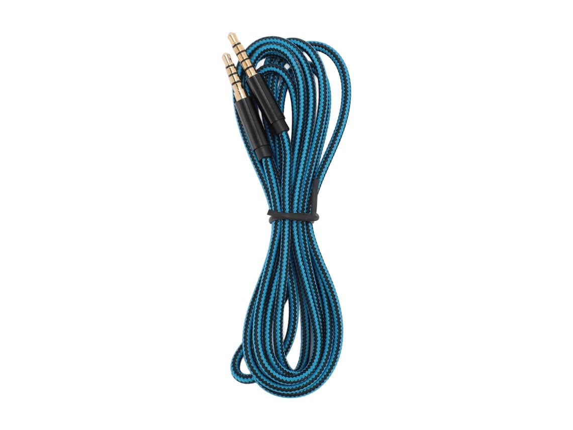Cabo De Substituição Para Fone De Ouvido Logitech Astro A10 A30 A40 Plug 3.5mm 5 Polos Para 4 Polos 2m