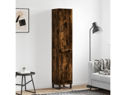 Aparador Alto VIDAXL Marrón Madera contrachapada (34,5x34x180 cm)