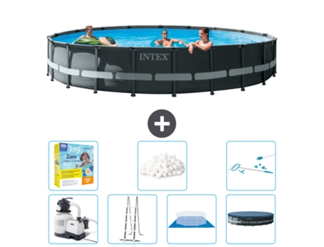 Piscina Tubular INTEX 26334GN-CB52 (30079 L - 610x122cm)