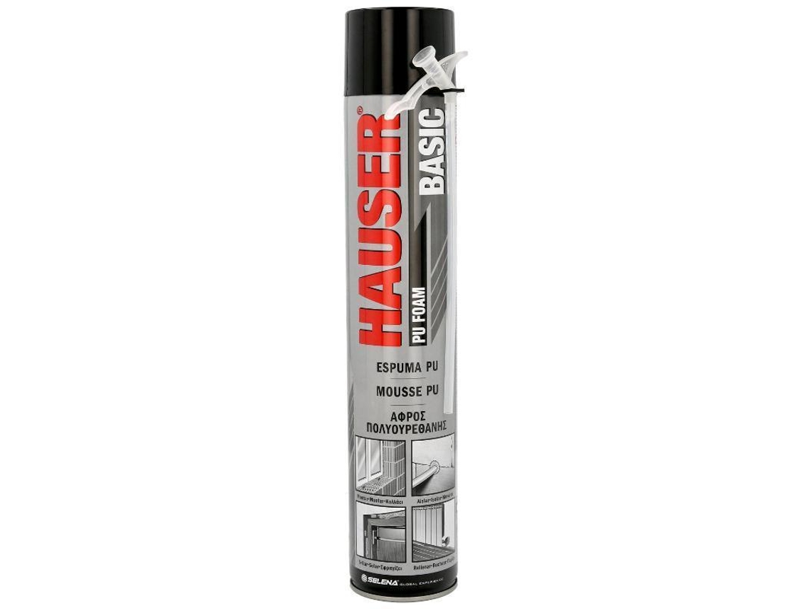 Espuma Poliuretano Hauser Basic Pu 670 Ml