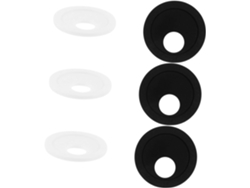 Kit de 6 pegatinas redondas para proteger la lente de la cámara web y garantizar la privacidad. Kit de 6 pegatinas redondas para proteger la lente. Gokoco