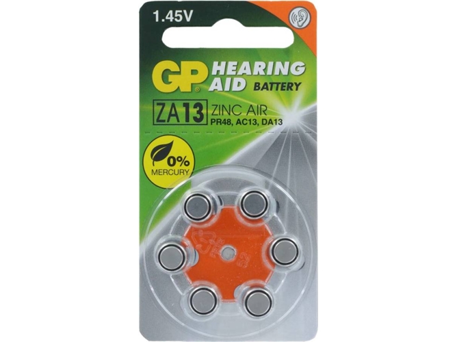 Pilas GP BATTERIES ZA13 1.45V