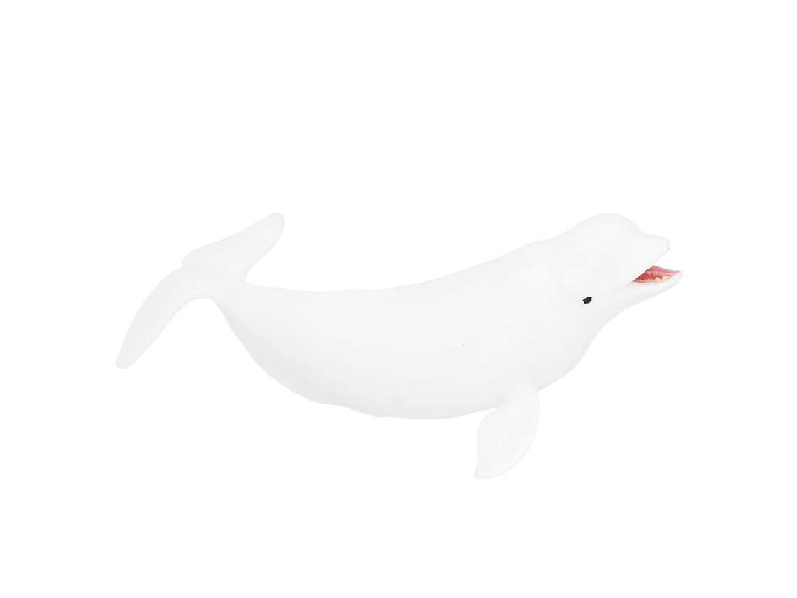 Ats-figura De Ballena Blanca Realista Modelo De Animales Marinos Juguete Educativo Cute Figura De Vida Marina